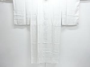 格子模様織出し長襦袢